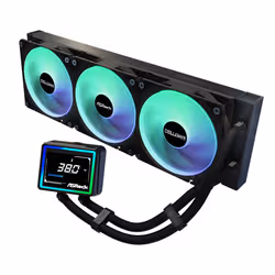 Asrock Challenger 360 Digital Processore Kit di raffreddamento a liquido 12 cm Nero - Vista aggiuntiva 2