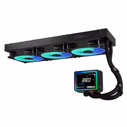 Asrock Challenger 360 Digital Processore Kit di raffreddamento a liquido 12 cm Nero - Vista aggiuntiva 4