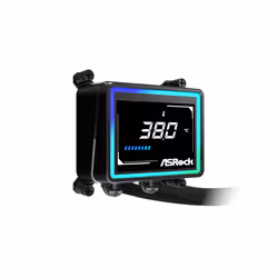 Asrock Challenger 360 Digital Processore Kit di raffreddamento a liquido 12 cm Nero - Vista aggiuntiva 6