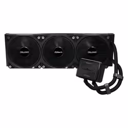 Asrock Challenger Pure 360 Processore Kit di raffreddamento a liquido 12 cm Nero - Vista aggiuntiva 3