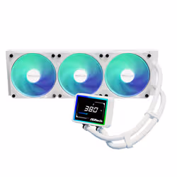 Asrock Challenger White 360 Digital Processore Kit di raffreddamento a liquido 12 cm Bianco - Vista aggiuntiva 3