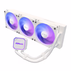 Asrock Pro White 360 ARGB Processore Raffreddatore di liquidi tutto in uno 12 cm Bianco - Vista aggiuntiva 2