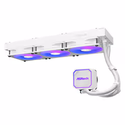 Asrock Pro White 360 ARGB Processore Raffreddatore di liquidi tutto in uno 12 cm Bianco - Vista aggiuntiva 3