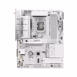 Asrock B860 Challenger WiFi White Intel B860 LGA 1851 (Socket V1) ATX - Vista aggiuntiva 3