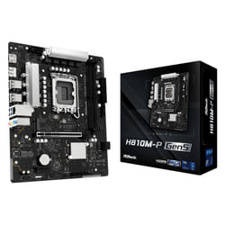 Asrock H810M-P Gen5 Intel H810 LGA 1851 (Socket V1) micro ATX