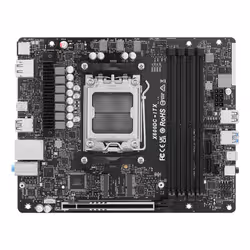 Asrock DeskSlim X600 Nero AMD X600 Socket AM5 - Vista aggiuntiva 5