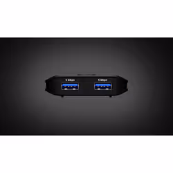 ATEN US4322-AT hub di interfaccia USB 3.2 Gen 1 (3.1 Gen 1) Type-A Nero - Vista aggiuntiva 2