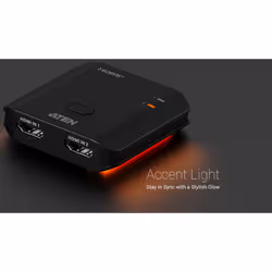 ATEN VS5821-AT switch per keyboard-video-mouse (kvm) Nero - Vista aggiuntiva 5