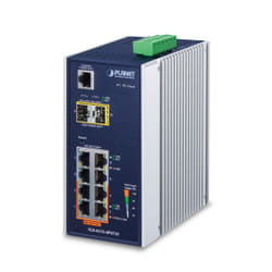 PLANET IGS-4215-4P4T2S switch di rete Gestito L2/L4 Gigabit Ethernet (10/100/1000) Supporto Power over Ethernet (PoE) Blu, Bianco