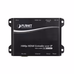 PLANET IHD-210PR moltiplicatore AV Ricevitore AV Nero