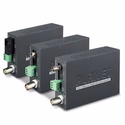 PLANET VF-101G-KIT convertitore multimediale di rete Nero