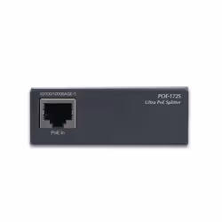 PLANET POE-172S divisore di rete Supporto Power over Ethernet (PoE) Nero