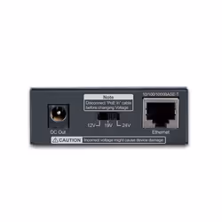 PLANET POE-172S divisore di rete Supporto Power over Ethernet (PoE) Nero - Vista aggiuntiva 4
