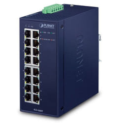 PLANET IGS-1600T switch di rete Non gestito L2 Gigabit Ethernet (10/100/1000) Blu