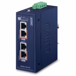 PLANET IPOE-270-12V, Supporto Power over Ethernet (PoE), Montabile a parete