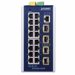 PLANET IGS-6325-16T4S switch di rete Gestito L3 Gigabit Ethernet (10/100/1000) Blu, Grigio