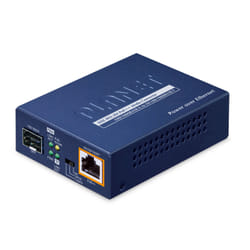 PLANET 1-Port 100/1000X SFP to convertitore multimediale di rete Blu