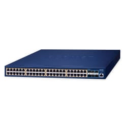 PLANET GS-6311-48P6X switch di rete Gestito L3 Gigabit Ethernet (10/100/1000) Supporto Power over Ethernet (PoE) Blu