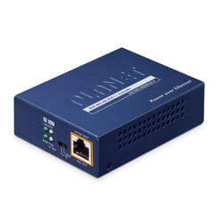 PLANET POE-E301 moltiplicatore di rete Ricevitore e trasmettitore di rete Blu