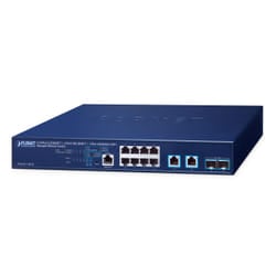 PLANET Layer 3 8-Port 2.5GBASE-T + Gestito L3 10G Ethernet (100/1000/10000) 1U Blu