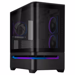 ASUS PRIME AP202 ARGB, PC, Nero, micro ATX, Mini-ITX, Multi, 17,5 cm, 42 cm
