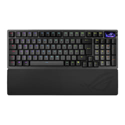 ASUS ROG Azoth 96 HE tastiera Gaming USB + RF Wireless + Bluetooth QWERTZ Nero