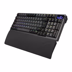 ASUS ROG Azoth 96 HE tastiera Gaming USB + RF Wireless + Bluetooth QWERTZ Nero - Vista aggiuntiva 2