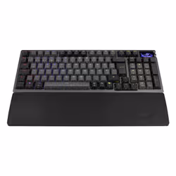 ASUS ROG Azoth 96 HE tastiera Gaming USB + RF Wireless + Bluetooth QWERTZ Nero - Vista aggiuntiva 3