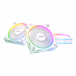 ASUS Prime MR120 Fan ARGB White 3in1, Ventilatore, 12 cm, Bianco