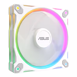 ASUS Prime MR120 Fan ARGB Reverse White 3in1 Case per computer Ventilatore 12 cm Bianco 3 pz - Vista aggiuntiva 8