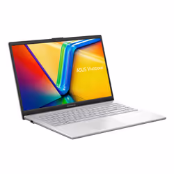 ASUS Vivobook Go 15 E1504GA-BQ832W Intel Core i3 N-series i3-N305 Computer portatile 39,6 cm (15.6") Full HD 8 GB DDR4-SDRAM 512 GB SSD Wi-Fi 6E (802.11ax) Windows 11 Home in S mode Argento - Vista aggiuntiva 3