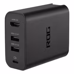 ASUS ROG 100W Gaming Charger Dock docking station per dispositivo mobile Universale Nero - Vista aggiuntiva 5