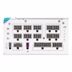 ASUS ROG -THOR-1200P3-WHITE-GAMING alimentatore per computer 1200 W 20+4 pin ATX ATX Bianco - Vista aggiuntiva 5