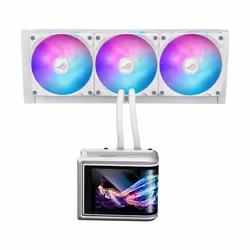 ASUS ROG Ryuo IV SLC 360 ARGB White Edition Processore Raffreddatore di liquidi tutto in uno 12 cm Bianco - Vista aggiuntiva 4