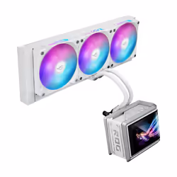 ASUS ROG Ryuo IV SLC 360 ARGB White Edition Processore Raffreddatore di liquidi tutto in uno 12 cm Bianco - Vista aggiuntiva 6