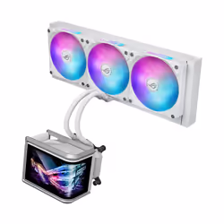 ASUS ROG Ryuo IV SLC 360 ARGB White Edition Processore Raffreddatore di liquidi tutto in uno 12 cm Bianco - Vista aggiuntiva 7
