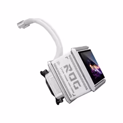 ASUS ROG Ryuo IV SLC 360 ARGB White Edition Processore Raffreddatore di liquidi tutto in uno 12 cm Bianco - Vista aggiuntiva 8