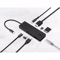 ASUS DC210 USB 3.2 Gen 1 (3.1 Gen 1) Type-C 5000 Mbit/s Nero - Vista aggiuntiva 8