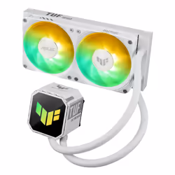 ASUS TUF GAMING LC III 240 ARGB WHT Processore Raffreddatore di liquidi tutto in uno 12 cm Bianco - Vista aggiuntiva 4