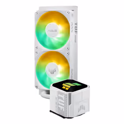ASUS TUF GAMING LC III 240 ARGB WHT Processore Raffreddatore di liquidi tutto in uno 12 cm Bianco - Vista aggiuntiva 6