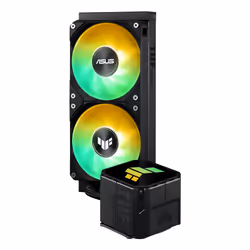 ASUS TUF GAMING LC III 240 ARGB Processore Raffreddatore di liquidi tutto in uno 12 cm Nero - Vista aggiuntiva 7