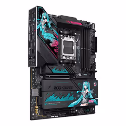 ASUS ROG STRIX X870E-H GAMING WIFI7 HATSUNE MIKU EDITION AMD X870E Socket AM5 ATX - Vista aggiuntiva 2