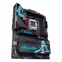ASUS ROG STRIX X870E-H GAMING WIFI7 HATSUNE MIKU EDITION AMD X870E Socket AM5 ATX - Vista aggiuntiva 3