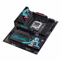 ASUS ROG STRIX X870E-H GAMING WIFI7 HATSUNE MIKU EDITION AMD X870E Socket AM5 ATX - Vista aggiuntiva 6