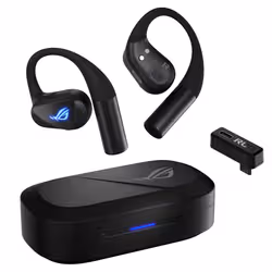 ASUS ROG Cetra Open Wireless Auricolare True Wireless Stereo (TWS) A clip Gaming Bluetooth Nero - Vista aggiuntiva 3