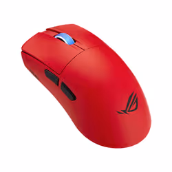 ASUS ROG Harpe II Ace RED mouse Gaming Mano destra RF Wireless + Bluetooth + USB Type-A Ottico 42000 DPI - Vista aggiuntiva 3