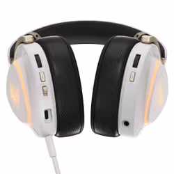 ASUS ROG Delta II-KJP Auricolare Con cavo e senza cavo A Padiglione Gaming Bluetooth Nero, Bianco - Vista aggiuntiva 4