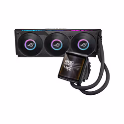 ASUS ROG Strix LC IV 360 ARGB LCD Processore Kit di raffreddamento a liquido 12 cm Nero - Vista aggiuntiva 4