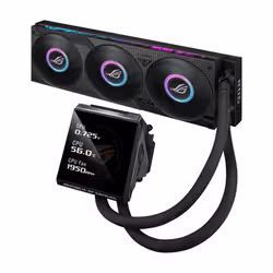 ASUS ROG Strix LC IV 360 ARGB LCD Processore Kit di raffreddamento a liquido 12 cm Nero - Vista aggiuntiva 6