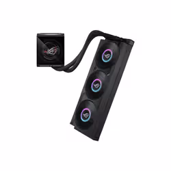 ASUS ROG Strix LC IV 360 ARGB LCD Processore Kit di raffreddamento a liquido 12 cm Nero - Vista aggiuntiva 7
